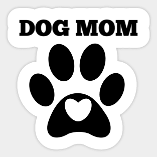 Dog Mom Sticker